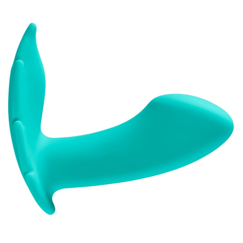 Partner Panty Leaf Vibrator With Remote Control - Teal - Vibrators