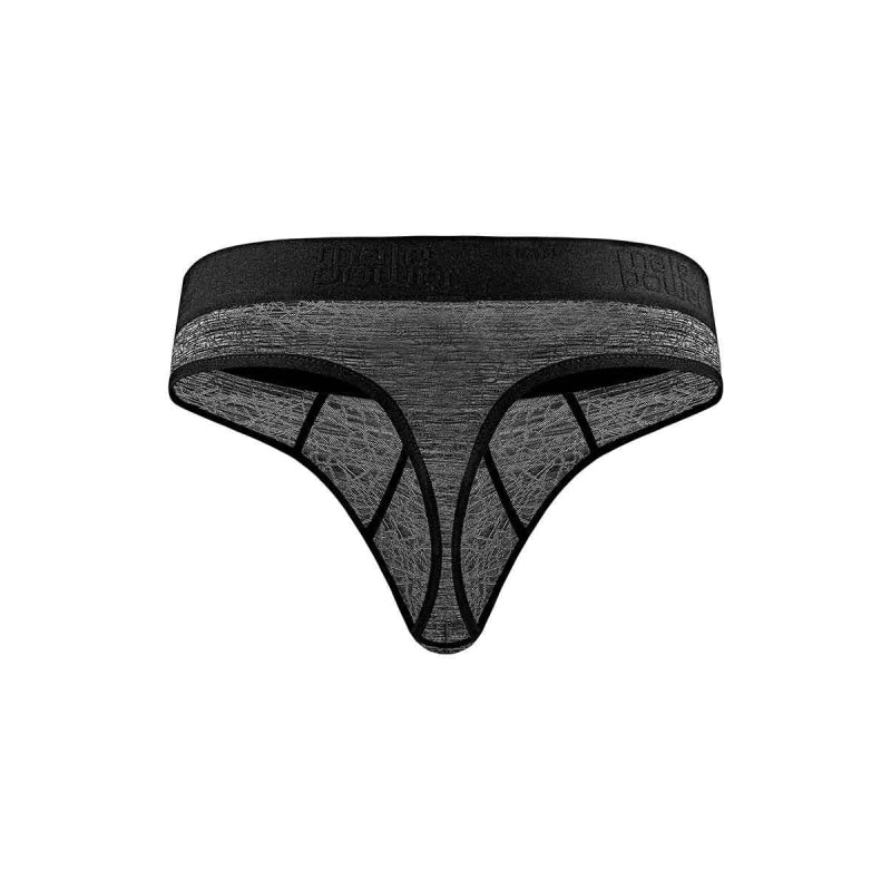 Peak Performance Sport Thong - S/ M - Grey - Lingerie & Sexy Apparel