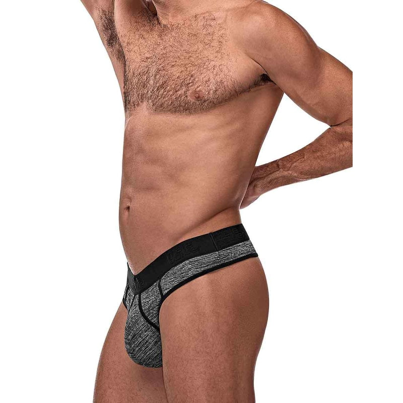 Peak Performance Sport Thong - S/ M - Grey - Lingerie & Sexy Apparel