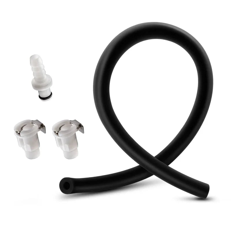 Performance Pump Tubing and Connectors - Accessories Kit - Black - MyPleasure