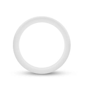 Performance - Silicone Glo Cock Ring - White Glow - MyPleasure
