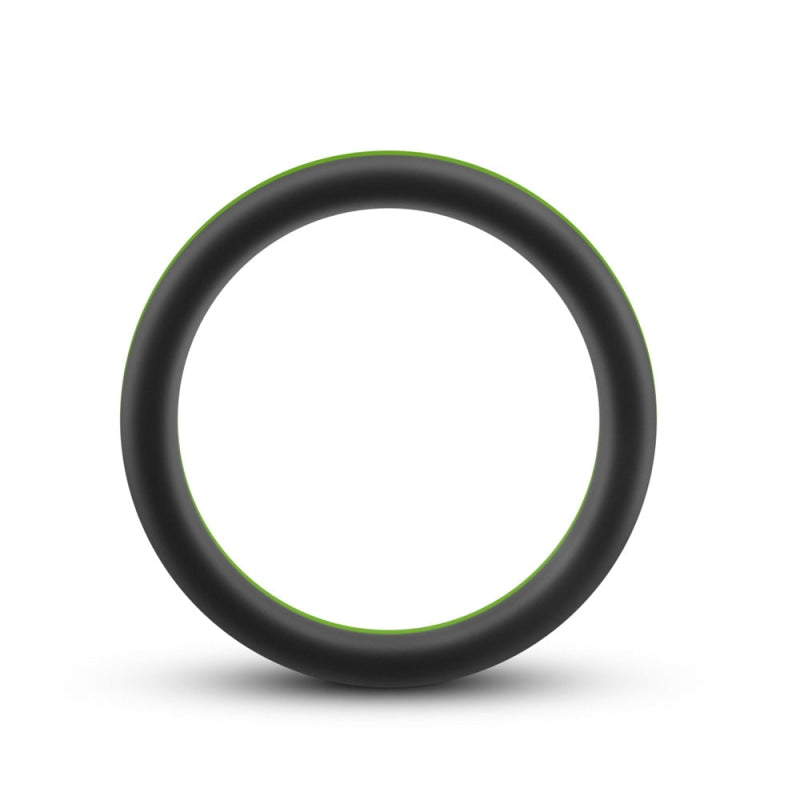 Performance - Silicone Go Pro Cock Ring -  Black/green/black