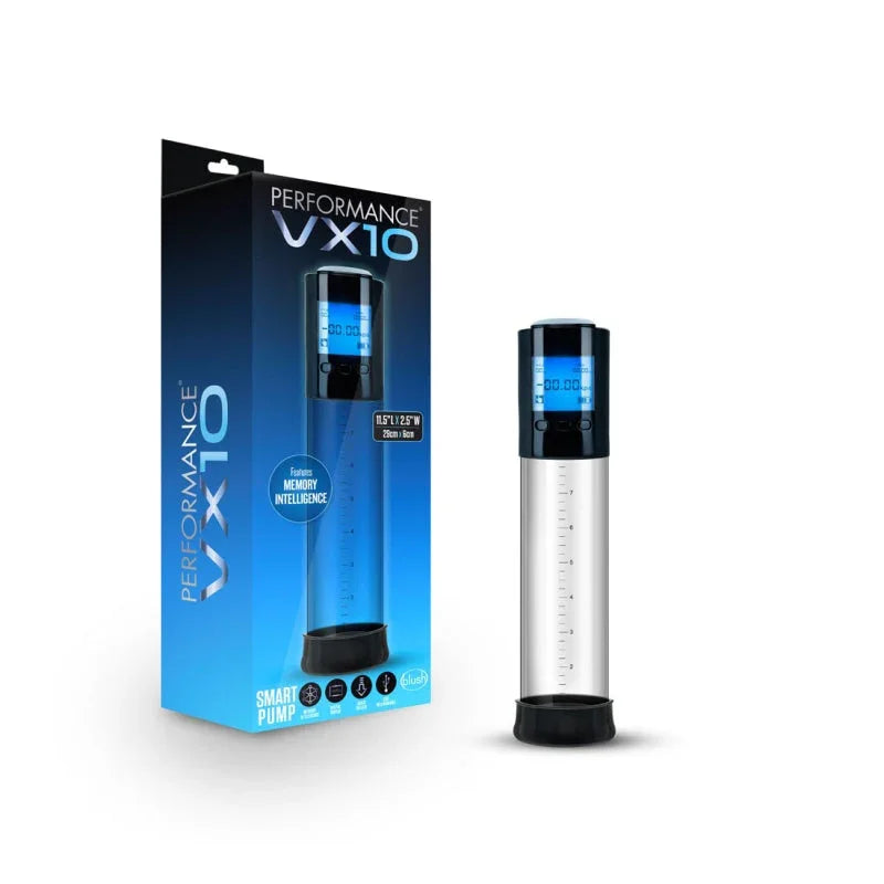 Performance - Vx10 - Smart Pump - Clear - MyPleasure