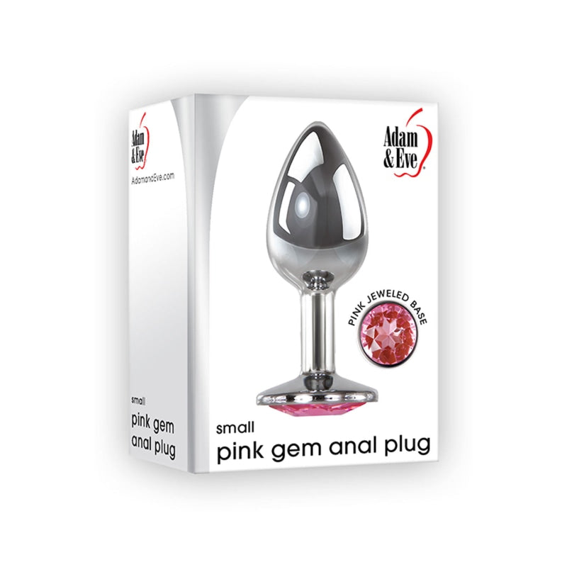 Pink Gem Anal Plug- Small
