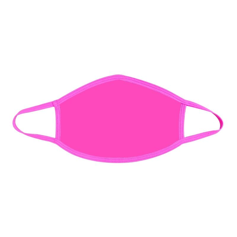 Pinktricity Neon Uv Dust Mask With Pink Trim - Safety Mask