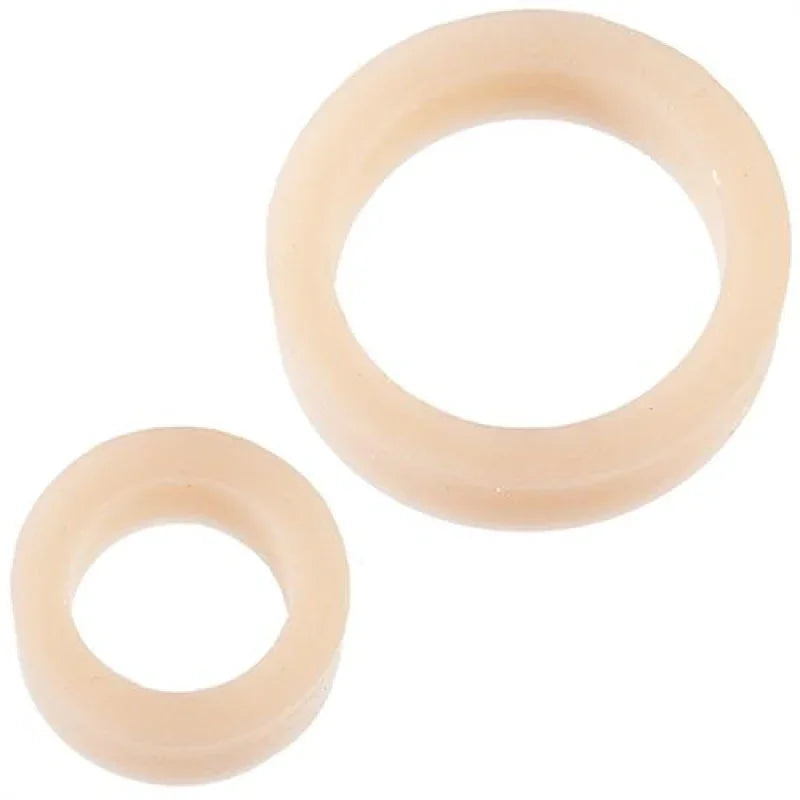 Platinum Premium Silicone - the C-Rings - White - MyPleasure