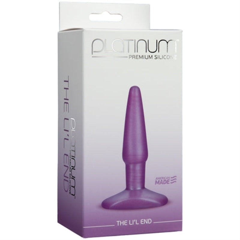 Platinum Premium Silicone - the Li'l End - Purple