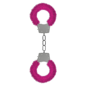 Pleasure Furry Handcuffs - Pink - MyPleasure