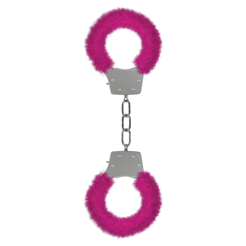 Pleasure Furry Handcuffs - Pink OU-OU004PNK