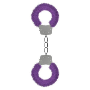 Pleasure Handcuffs Furry - Purple - MyPleasure