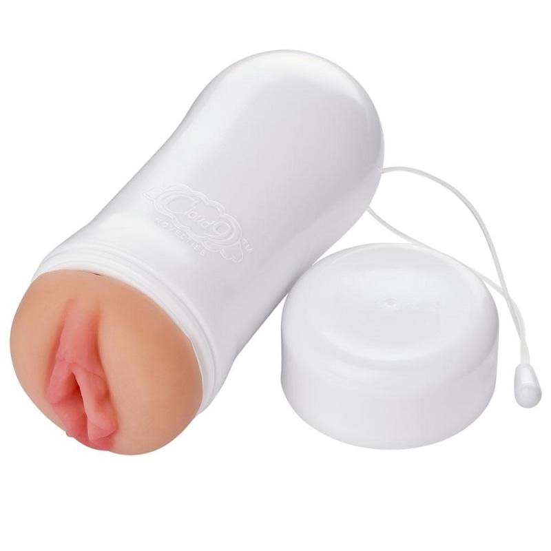 Pleasure Pussy Pocket Stroker Water Activated - Flesh - Masturbation Aids for Males