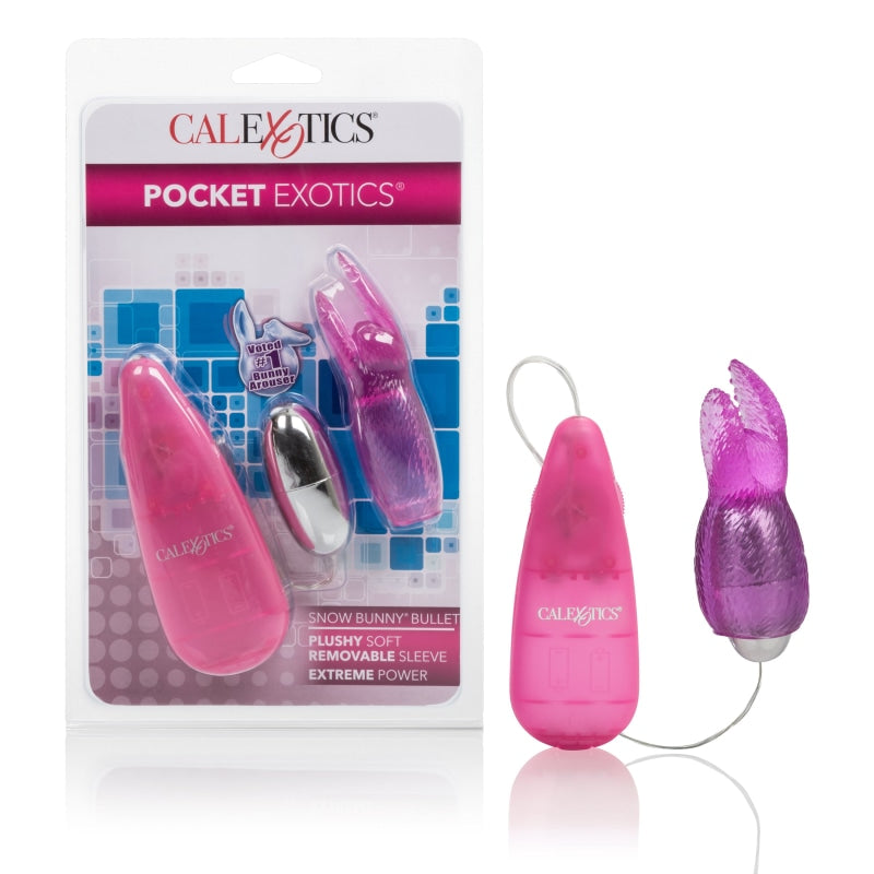 Pocket Exotics Snow Bunny Bullet - Pink