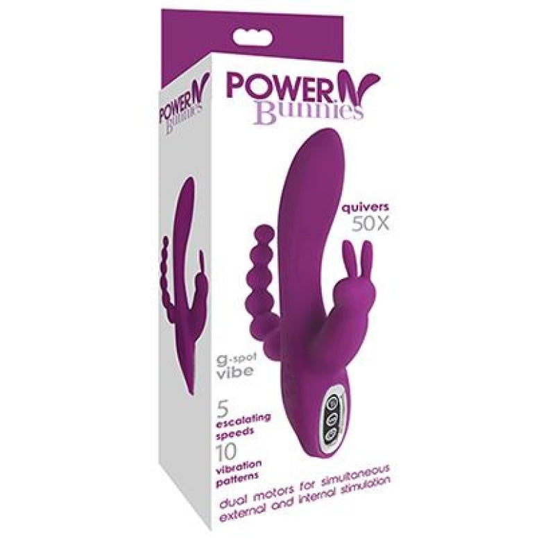 Power Bunnies Quivers 10x - Violet - Vibrators