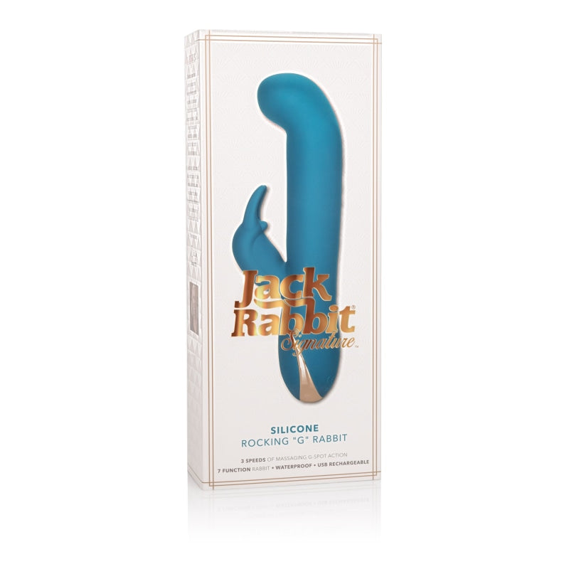 Premium Jack Rabbit Silicone Rocking "G" Rabbit