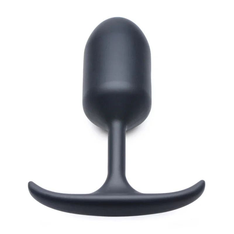 Premium Silicone Weighted Anal Plug - Medium