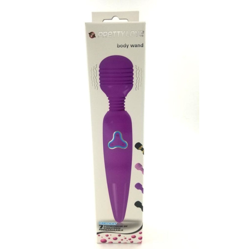 Pretty Love Body Wand With Led Light - Black - Massagers