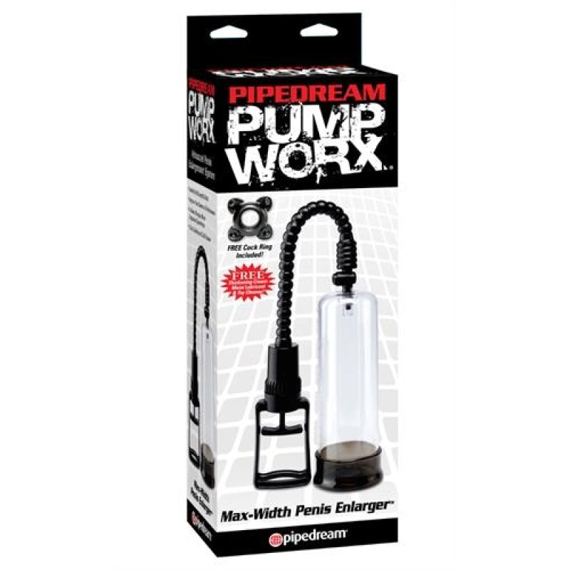 Pump Worx Max-Width Penis Enlarger - Black PD3262-23