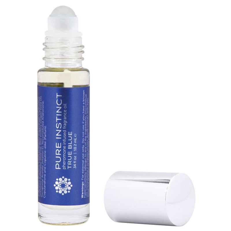 Pure Instinct Pheromone Fragrance Oil True Blue - Roll on 10.2 ml | 0.34 Fl. Oz JEL4000-10