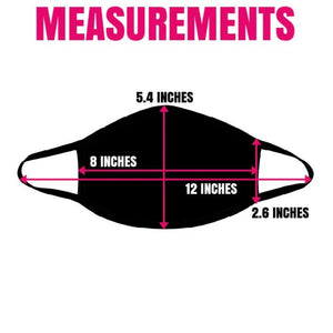 Purple Python Holographic Face Mask With Lavender Trim - MyPleasure