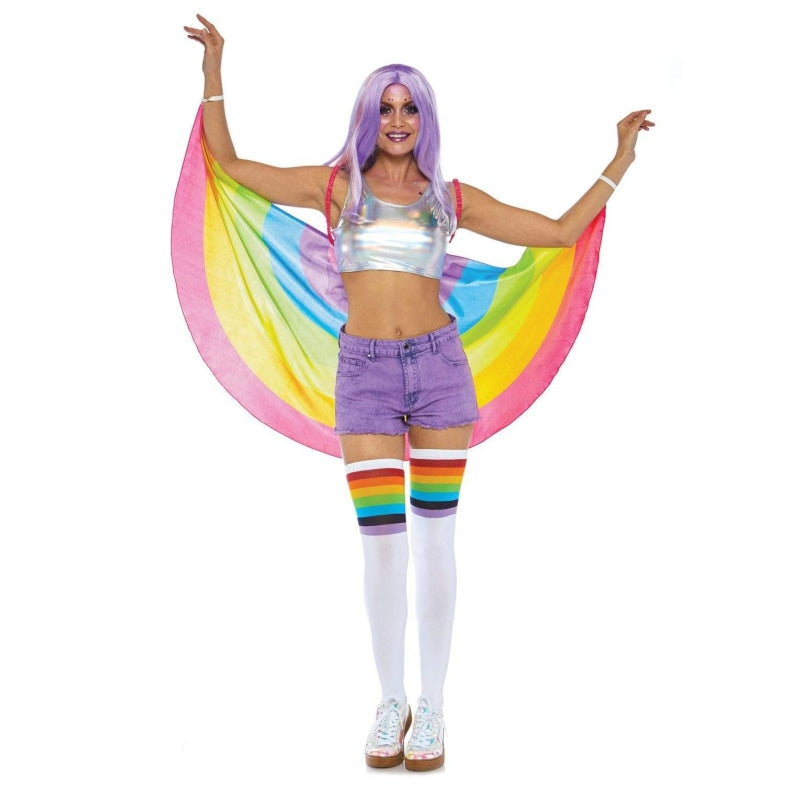Rainbow Costume Festival Wings - Costumes