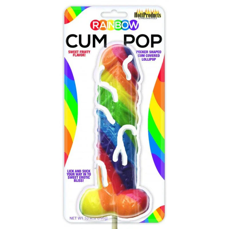 Rainbow Cum Pops Lollipop - MyPleasure