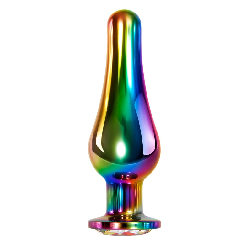 Rainbow Metal Plug - Large - Anal Toys & Stimulators
