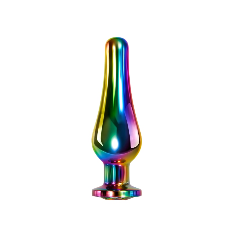 Rainbow Metal Plug - Medium - Anal Toys & Stimulators