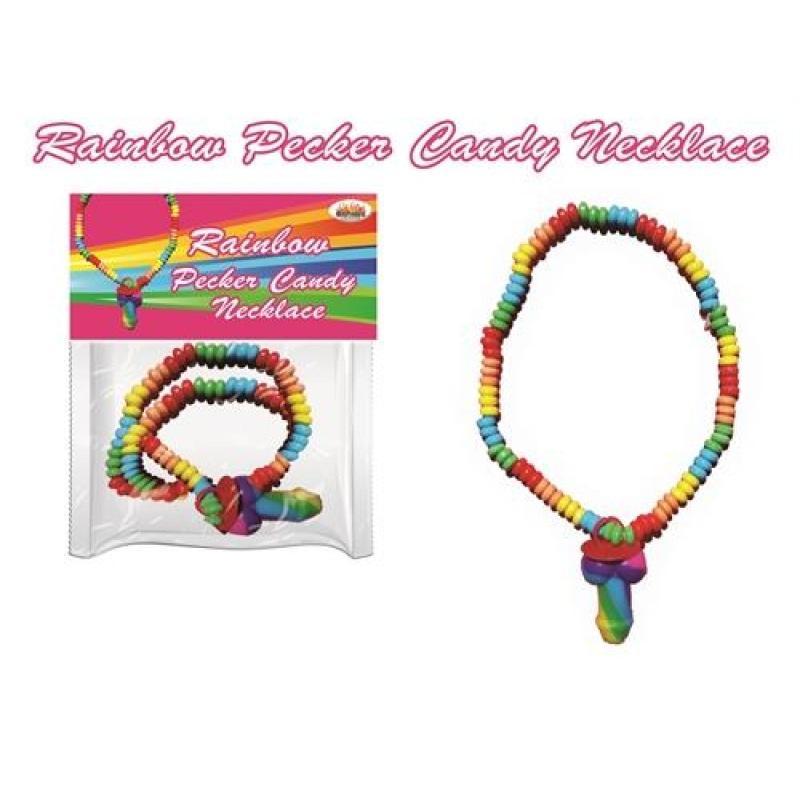 Rainbow Pecker Candy Necklace HTP2977