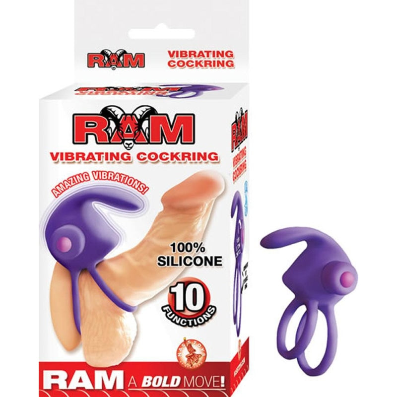 Ram Vibrating Cockring - Purple NW2812-2