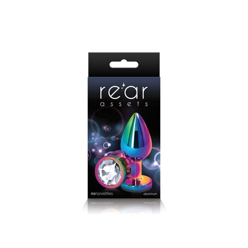 Rear Assets - Multicolor - Medium - Clear - Anal Toys & Stimulators