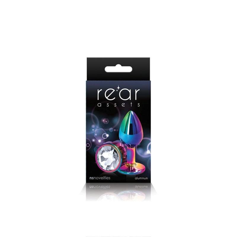 Rear Assets - Multicolor - Small - Clear - Anal Toys & Stimulators