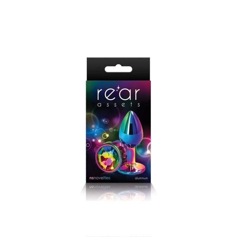 Rear Assets - Multicolor - Small - Rainbow - Anal Toys & Stimulators