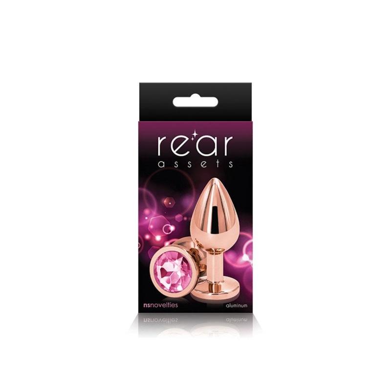 Rear Assets - Rose Gold - Medium - Pink - Anal Toys & Stimulators