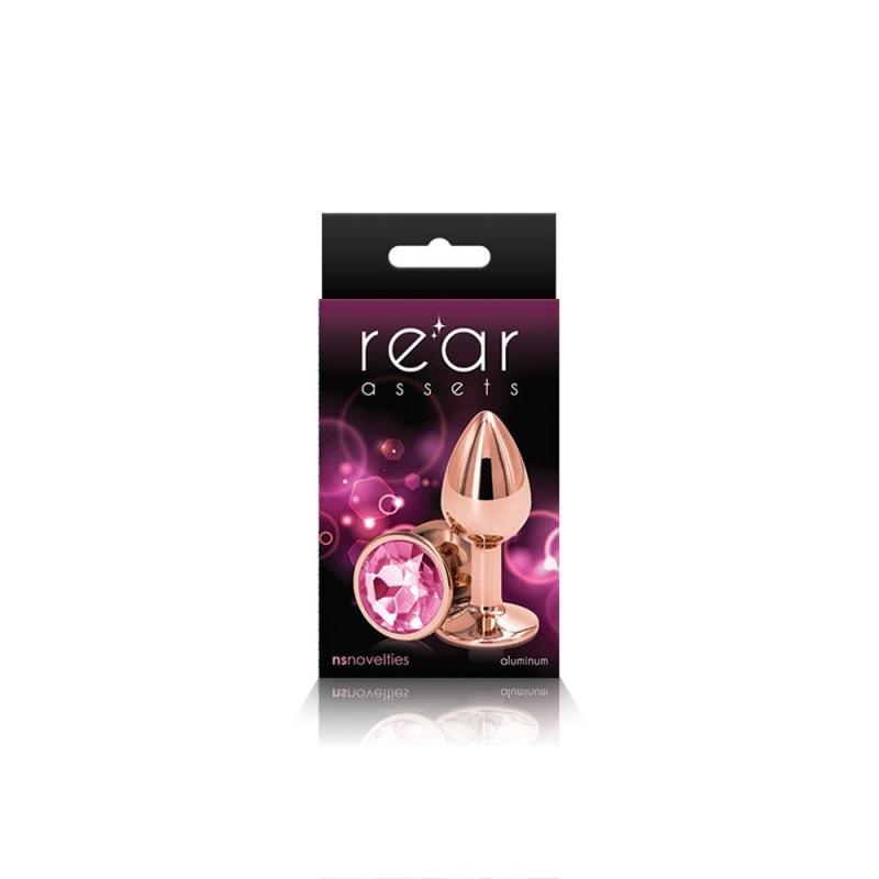 Rear Assets - Rose Gold - Small - Pink - Anal Toys & Stimulators