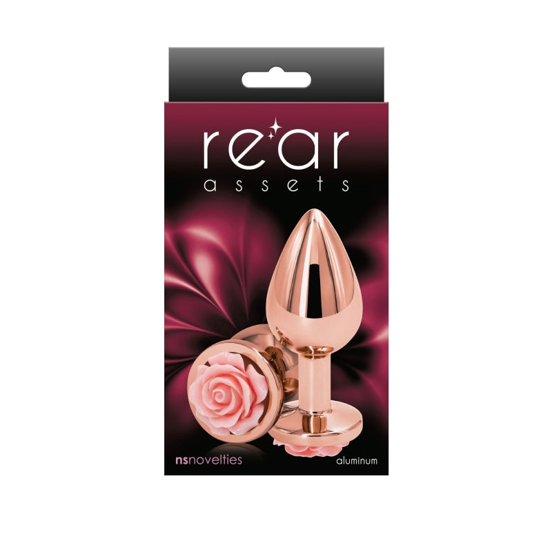 Rear Assets - Rose - Medium - Pink - Anal Toys & Stimulators