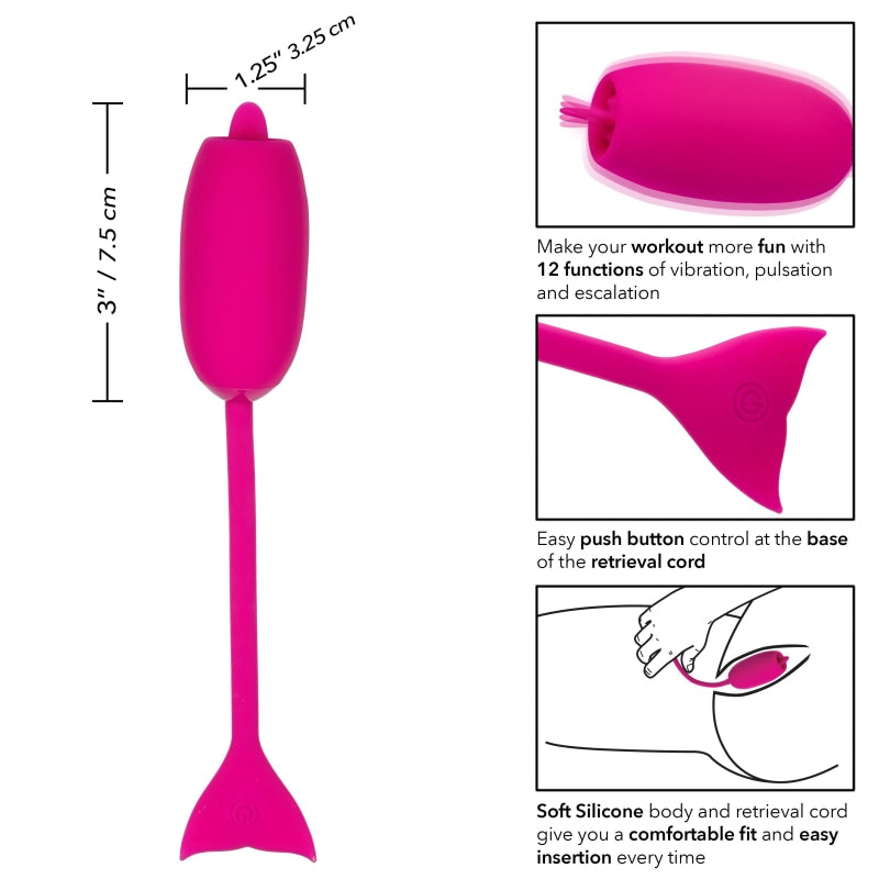 Rechargeable Kegel Teaser - Pink - Kegel & Pelvic Exercisers