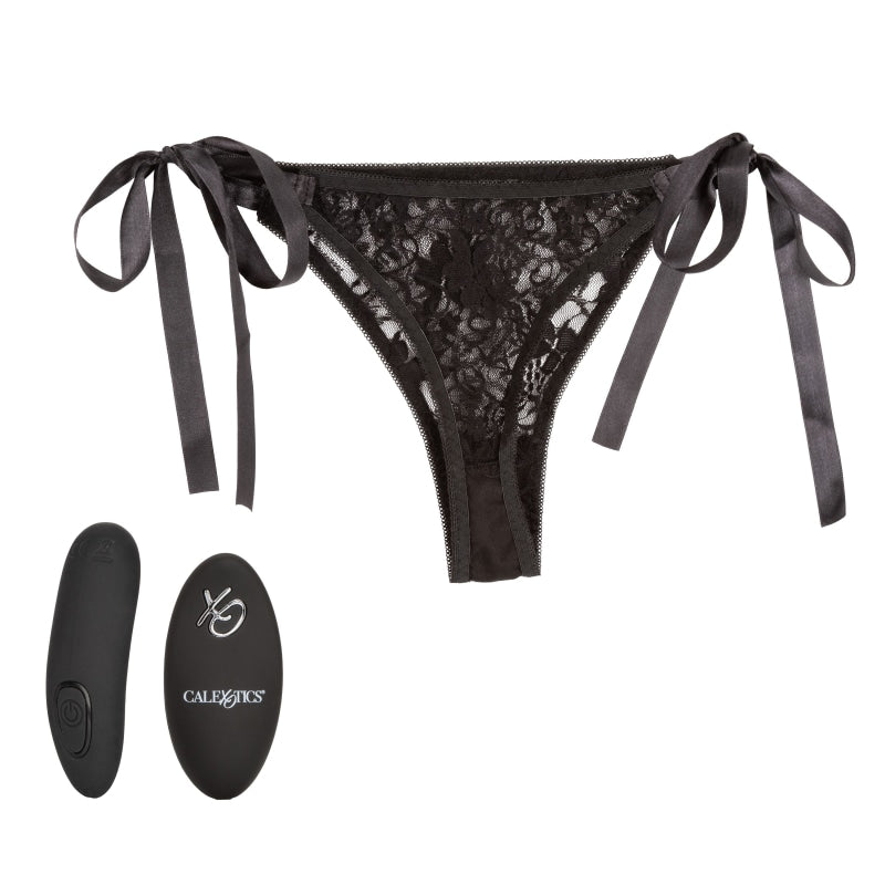 Remote Control Lace Thong Set - Couples Toys