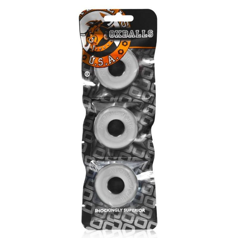 Ringer 3-Pack Do-Nut-1 - Clear - Cockrings