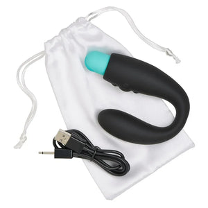 Rocker Base Prostate Stimulator With Rechargeable Bullet Vibrator - MyPleasure