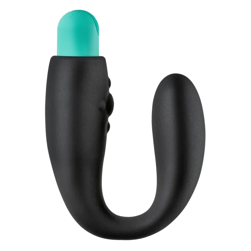 Rocker Base Prostate Stimulator With Rechargeable Bullet Vibrator - MyPleasure