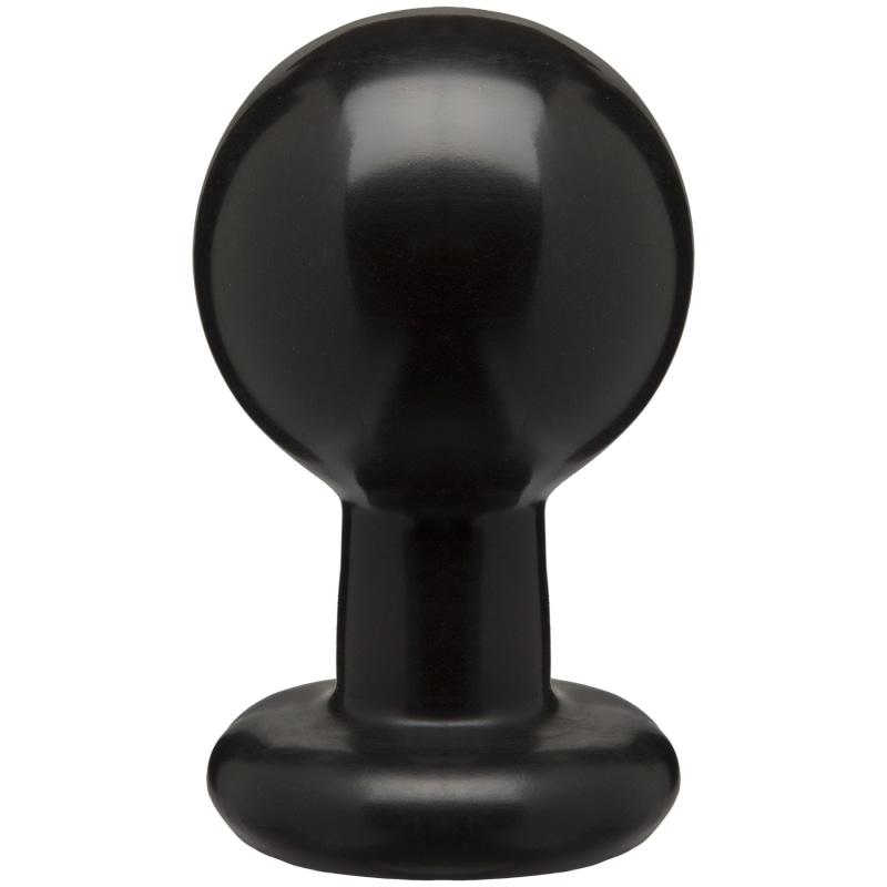 Round Butt Plug - Large - Black DJ0244-59