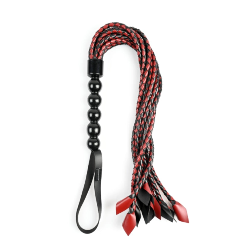 Saffron Braided Flogger - Bondage & Fetish Toys