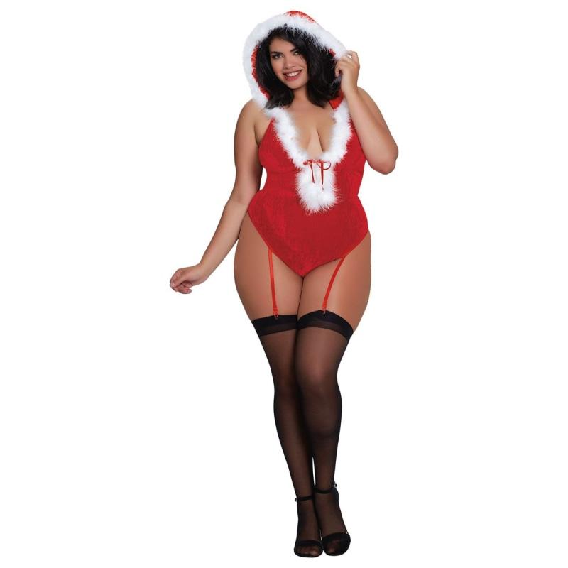 Santa Teddy - Queen - Lipstick Red DG-11779XLRDQ