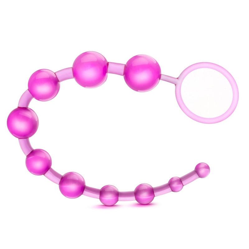 Sassy 10 Anal Beads - Pink BL-23110