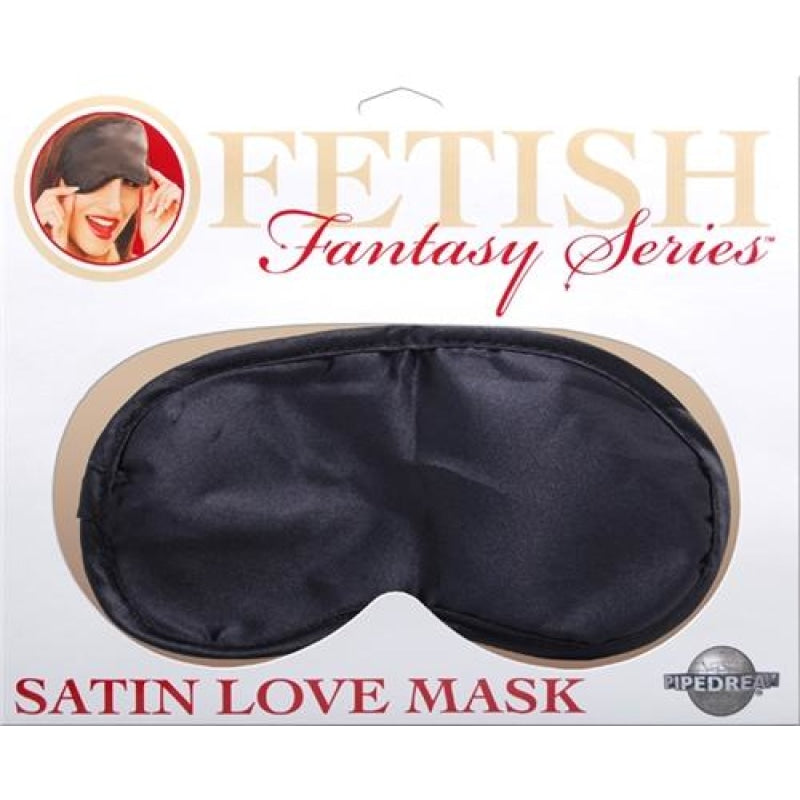 Satin Love Mask - Black PD3903-23