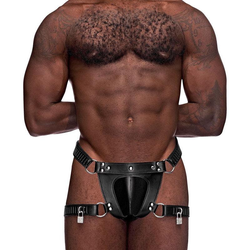 Scorpio Leather Short - One Size - Black - MyPleasure