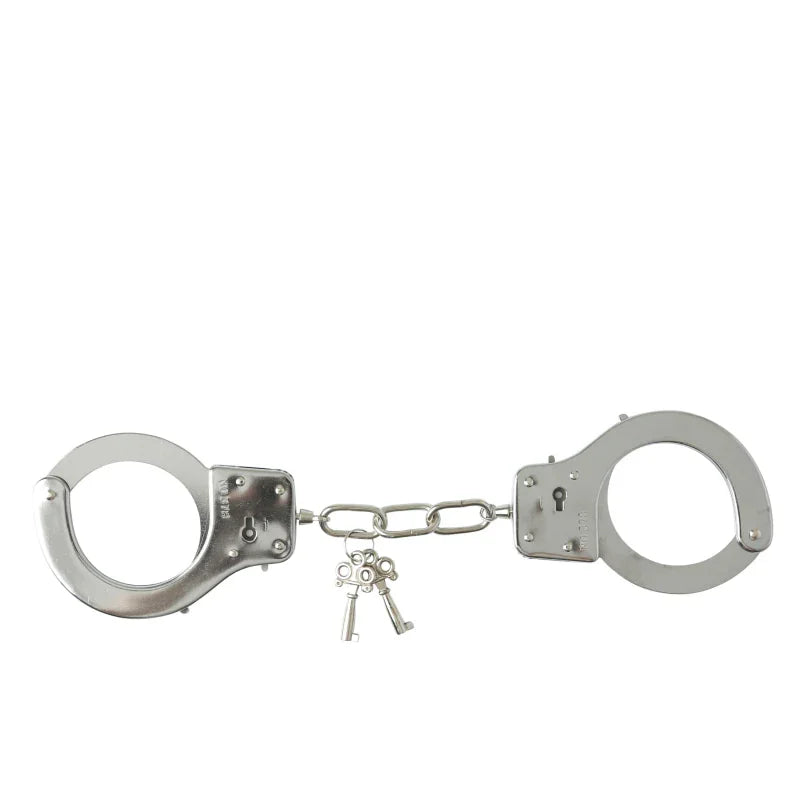 Sex and Mischief Metal Handcuffs - MyPleasure