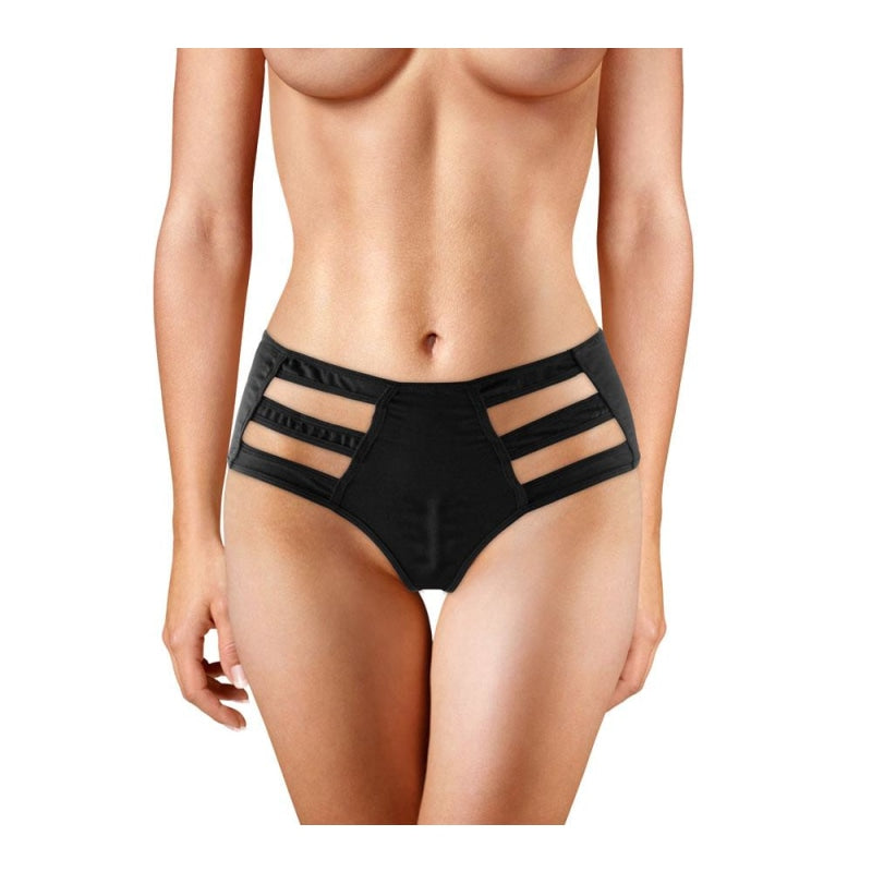 Sexy Bow Vibrating Panty - Black OU-OU205BLK