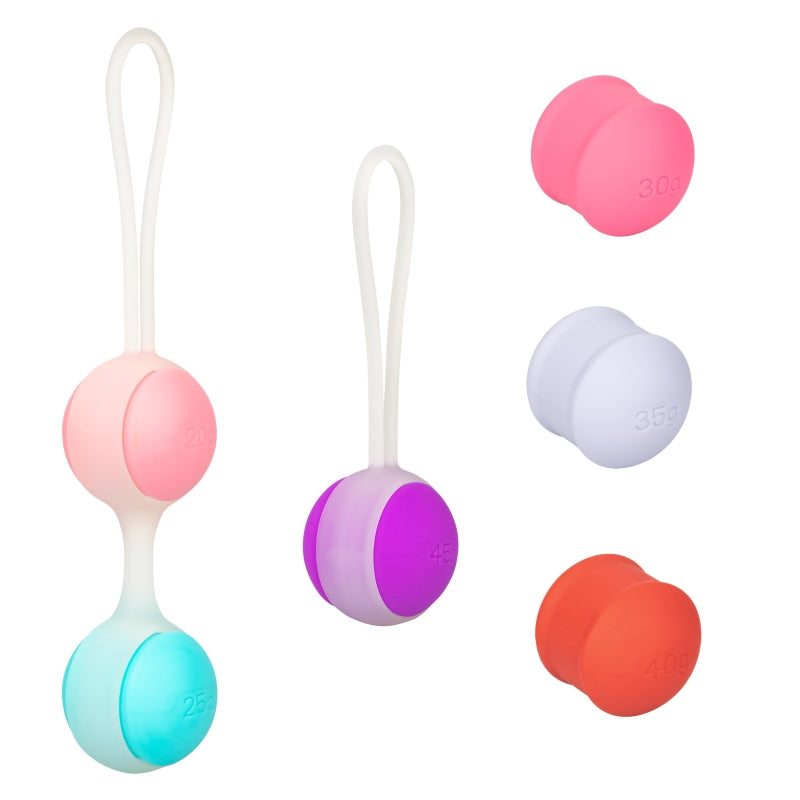 She-Ology Interchangeable Weighted Kegel Set - Kegel & Pelvic Exercisers