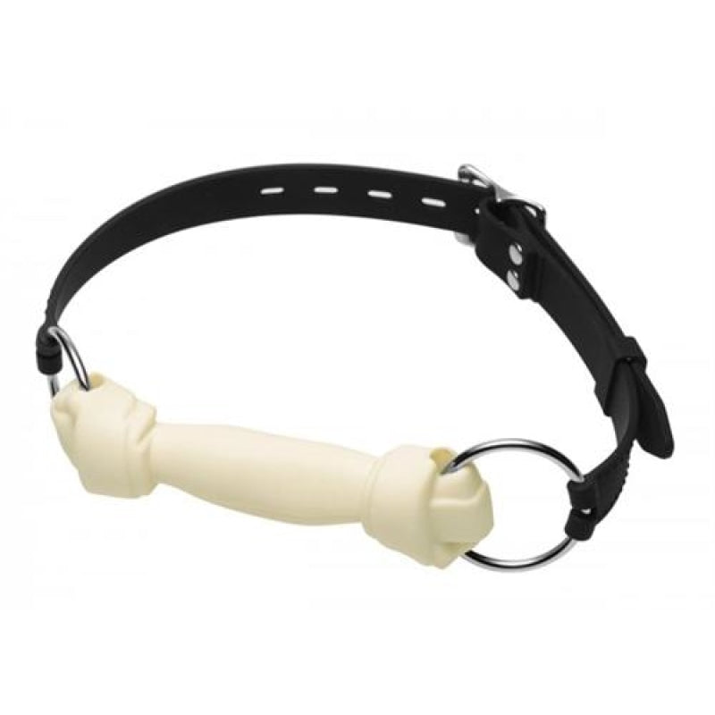 Silicone Bone Gag - White MS-AD818